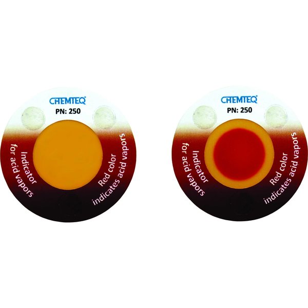 Chemteq Filter Change Indicator Sticker B for Acid Gases and Vapors 250